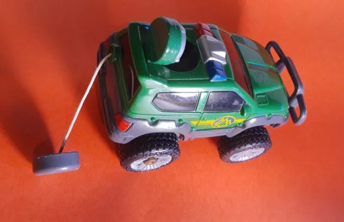 Jeep Florestal, MATCHBOX plástico Rígido com Fricção,Matell 2001