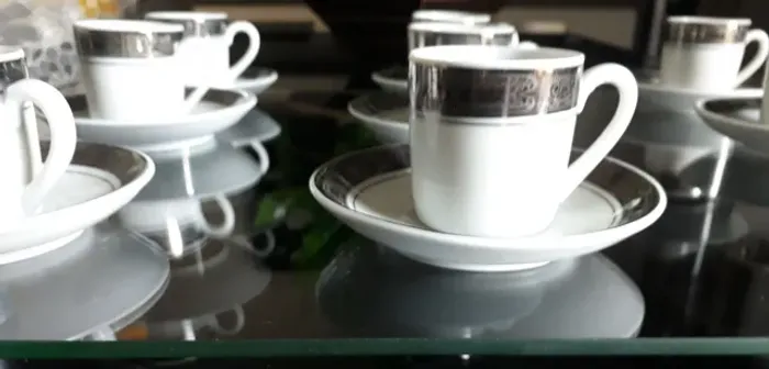 50,00 só hoje. Xícaras de café porcelana shimidt. Informações na descrição do anúncio