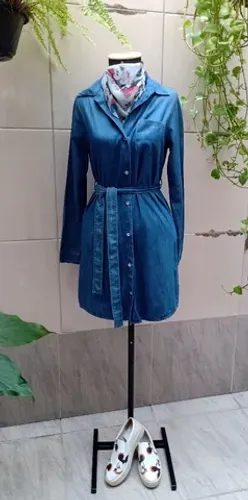 Vestido jeans Tam M