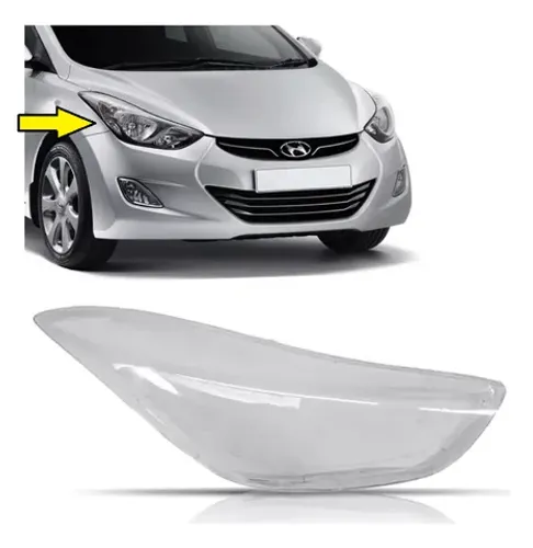 Lente Farol Elantra 2014 2015 2016