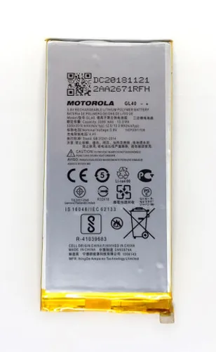 Bateria Motorola GL40 Moto Z Play XT1635 - 3300mAh Novo e Original