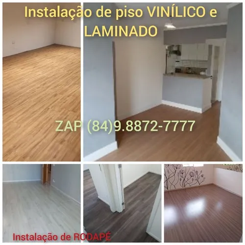 PORTAS, Piso LAMINADO ou VINILICO, 