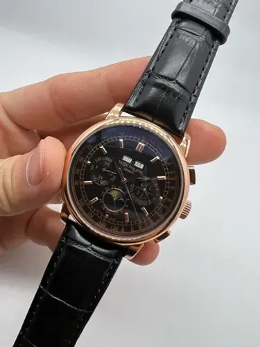 Relógio Patek Philippe Perpetual Calendar Rose Premium