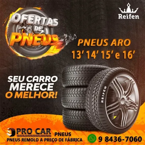 Pneus remold bom bonito e barato