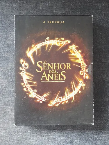 Box de DVDs trilogia o senhor dos anéis