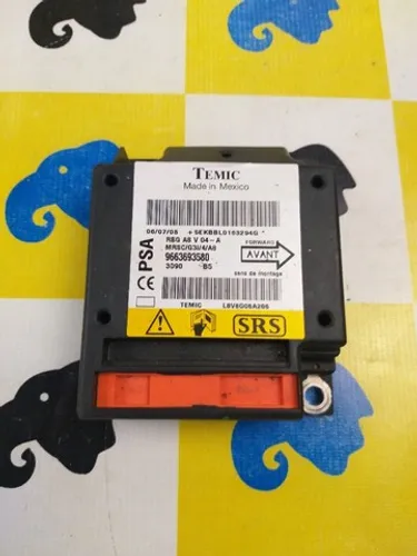 Módulo De Airbag (Para Resetar) Citroen C3 2009 10 11 