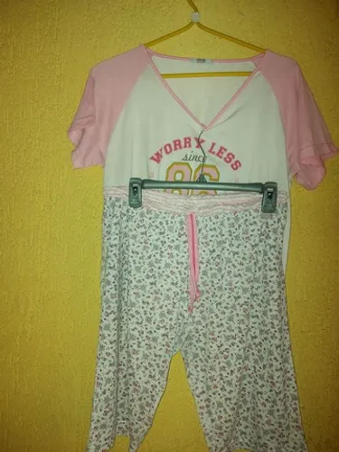 Pijama calça pescador G