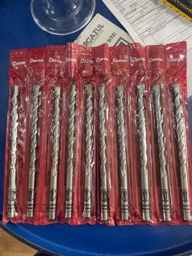 Broca para Concreto com Ponta de Metal Duro Vídea 12mm x 200mm Cortag 60079