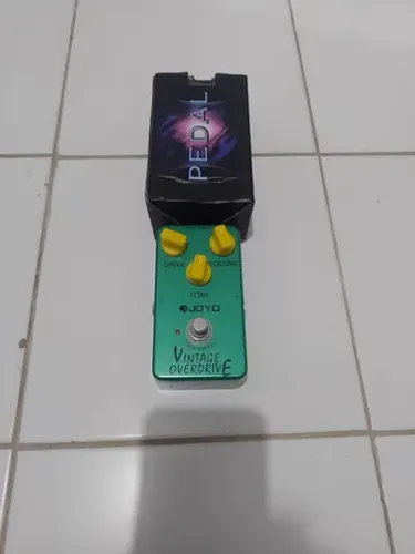 Pedal joyo vintage overdrive para guitarra