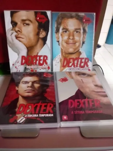 DVD Dexter - 4 temporadas completas (1ª, 2ª, 3ª e 7ª Temporada)