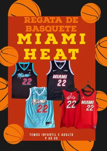 Regata Basquete Miami Heat