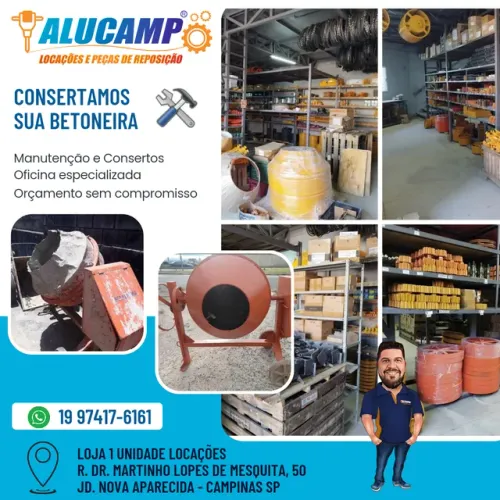 Conserto de Betoneiras em Campinas e Região 