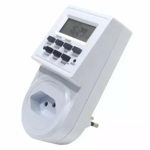 Timer Temporizador Digital Tomada Bivolt