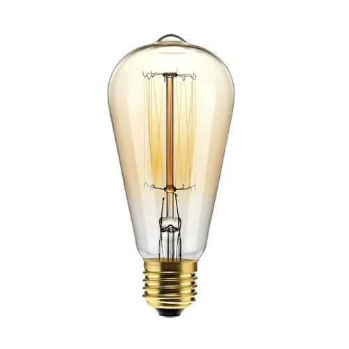 Lâmpada Vintage Retrô Filamento Carbono St64-32
