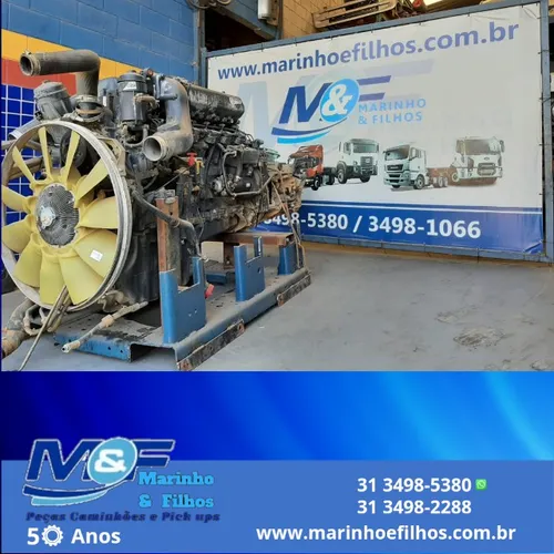 Motor MB Actros (Foto Ilustrativa)