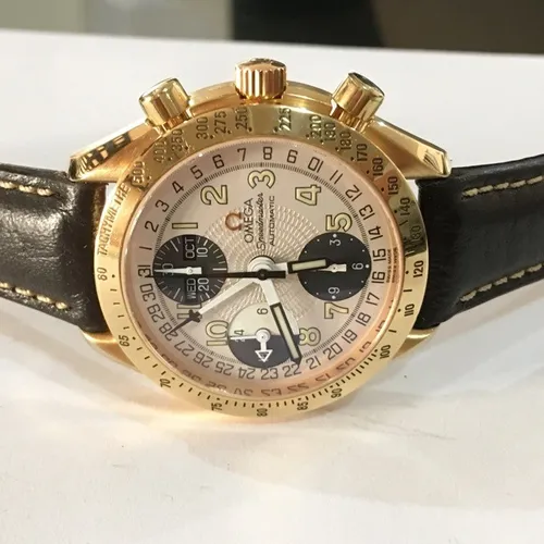 Guto Watches Vende Omega Speedmaster Ouro Rosa Maciço 18kl Completo
