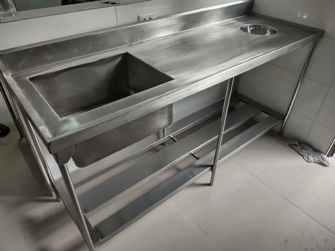Pia de inox 304/430