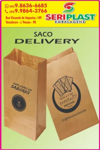 saco para delivery 