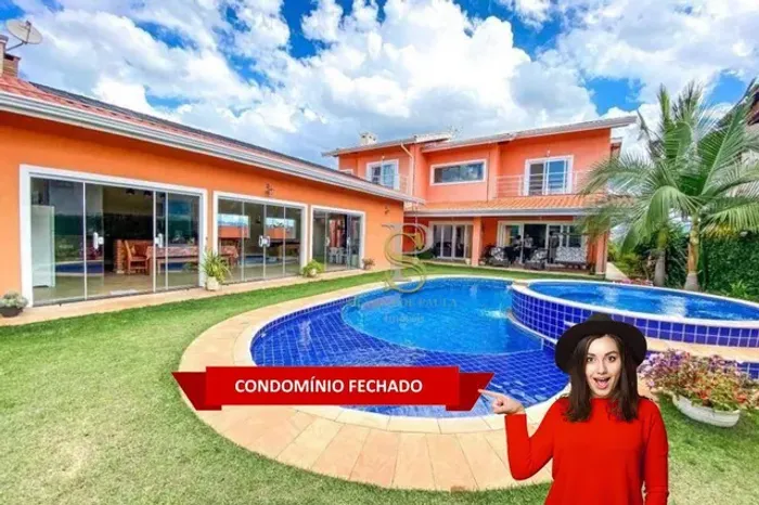 Chácara com 4 dormitórios à venda, 982 m² por R$ 1.800.000,00 - Condomínio Marf II - Bom J