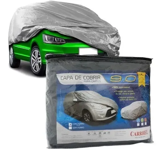 Capa Cobrir Carro Automotiva Protetora P M G Central Forrada - Sol & Chuva