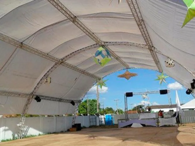 Locação de tenda Geospace