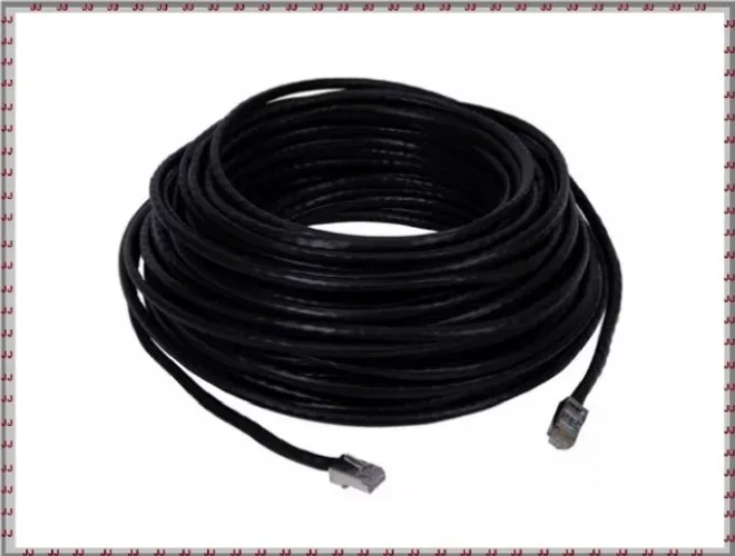 Cabo de rede interno-externo 40 metros com pontas - Cat 5e
