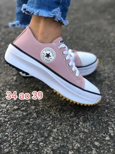Tênis All Stars Tratorado Plataforma Cores - Feminino - Entrega Grátis*
