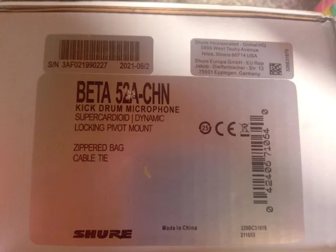 Microfone Shure BETA 52A