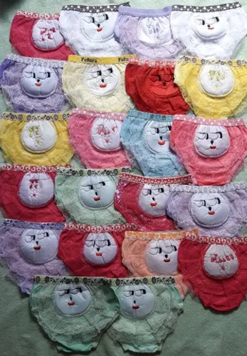 Calcinha "Bunda Rica" R$10 em algodão