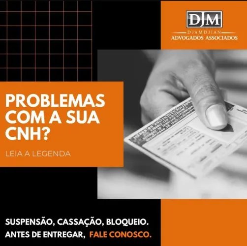 CNH Suspensa, Cassada, Lei seca. Resolva dentro da Lei