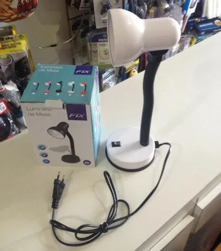 Luminaria Mesa Flexivel Lampada e27