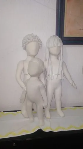 Manequim tecidos familia