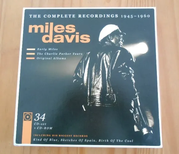 box importado miles davis com 34 cds originais