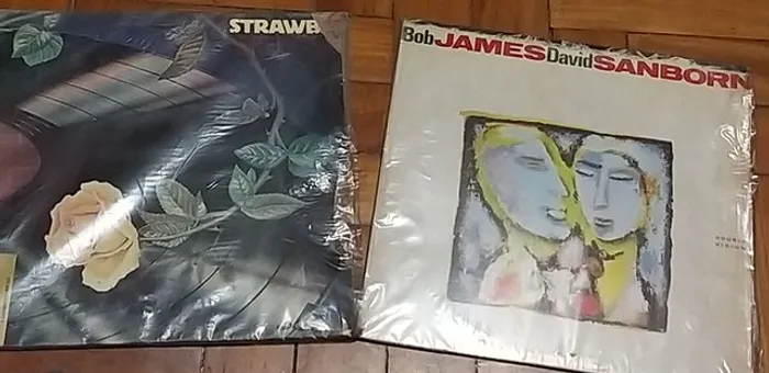 LPs Strawbs e David Sanborn perfeitos urgente!