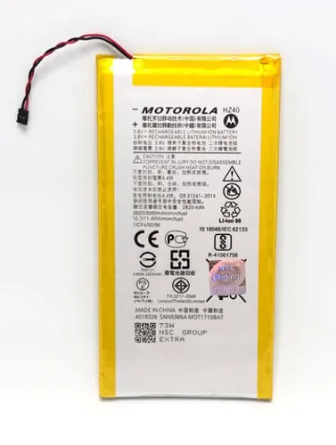 Bateria Motorola HZ40 Moto Z2 Play 2820mah Nova e Original