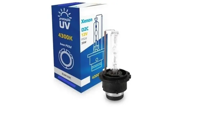 Lampada Xenon D2C 4300k 35w 12v Modelo Original