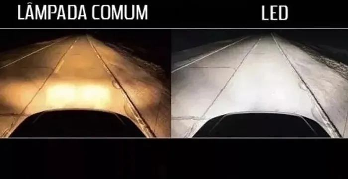 Par de Lâmpadas Led (8.000 lumens CADA)