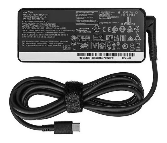 Fonte Type C Compatível Tablet e Notebook Acer Lenovo Dell Hp LG Asus 65w Usb-C