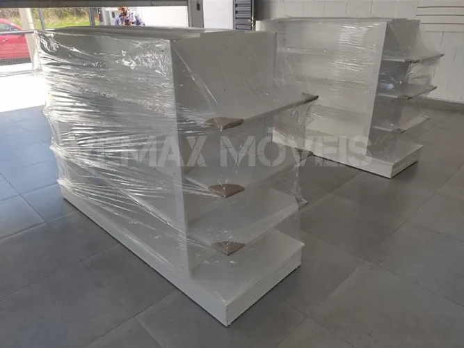 GÔNDOLA EXPOSITORA CENTRAL 100% MDF NOVA *ENTREGA RÁPIDA* 