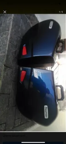Baú lateral Triumph Tiger 