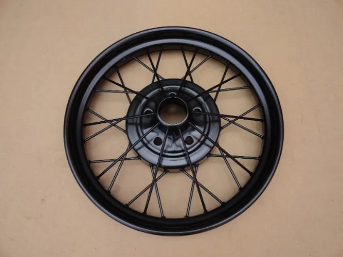 Roda Aro 21 Preta Ford Model A 1928 E 1929 Fordinho A Nova