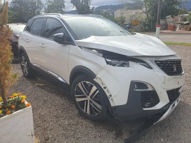 sucata peugeot 3008 1.6 turbo ano 2019 em peças