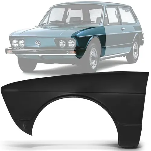 Para-lama Vw Brasilia 1978 ate 1982 lado motorista/passageiro