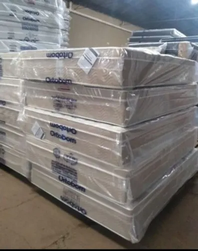 Só o colchão de casal de 138x25 mola ensacada novo ortobom airtech valor 976,00 
