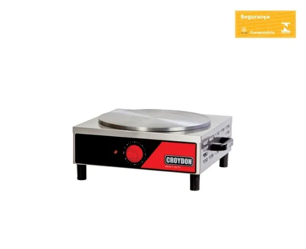 Panquequeira Elétrica Simples 37cm Croydon - Mpes
