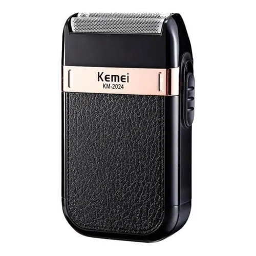 Barbeador Shaver Eletrico E Acabamento Portatil Kemei 2024 Original