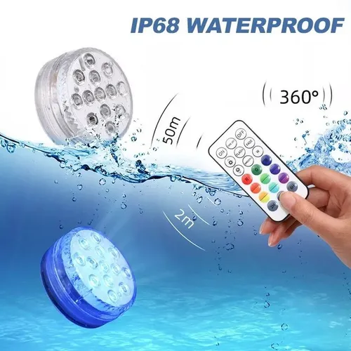 Luminária Led Rgb prova D'água