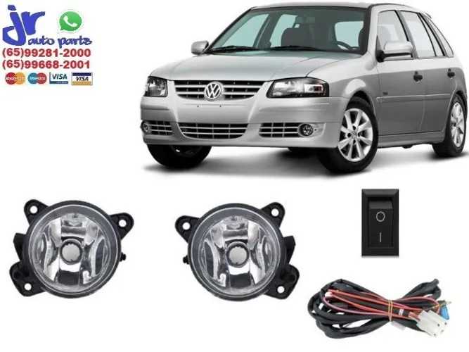 Kit Farol de Milha Gol G4