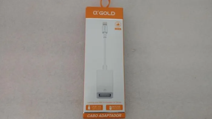 Adaptador de câmera Lightning para Usb, adaptador de cabo Lightning fêmea usb otg iphone