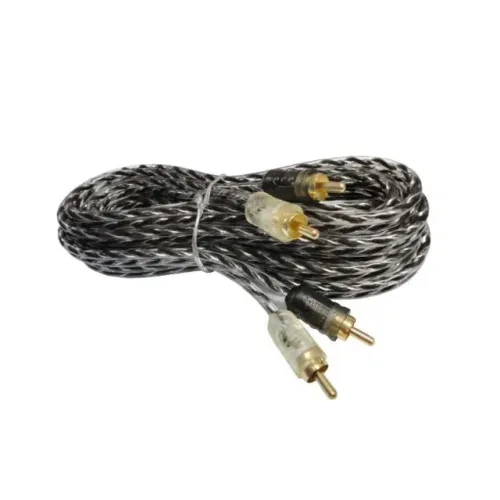 Cabo Rca Som Automotivo Injetado 5 Metro Stereo Taramps